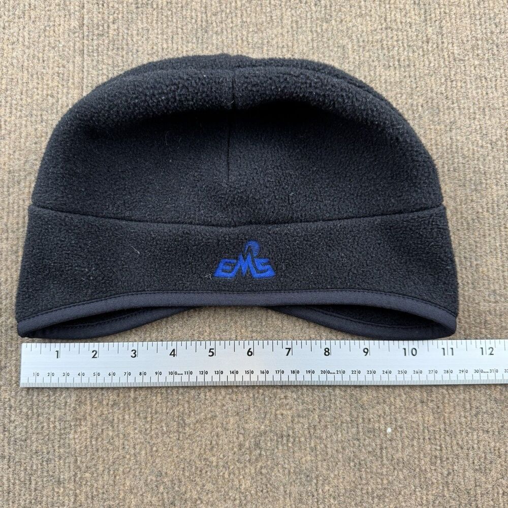 Eastern Mountain Sports EMS Men’s Gore WindStopper Beanie Hat Black Made In USA